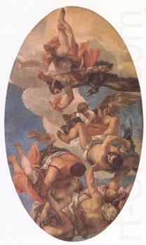 Jupiter Smiting the Vices (mk05), VERONESE (Paolo Caliari)